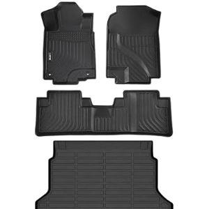 Car Floor Mats & Cargo Trunk Liners Custom Fit Honda CR-V 2012-2016 (Fuel Model Only) All Weather Floor Liners for Honda CRV 2016-2012 Car Mats for CR-V Accessories for CRV 2012-2016