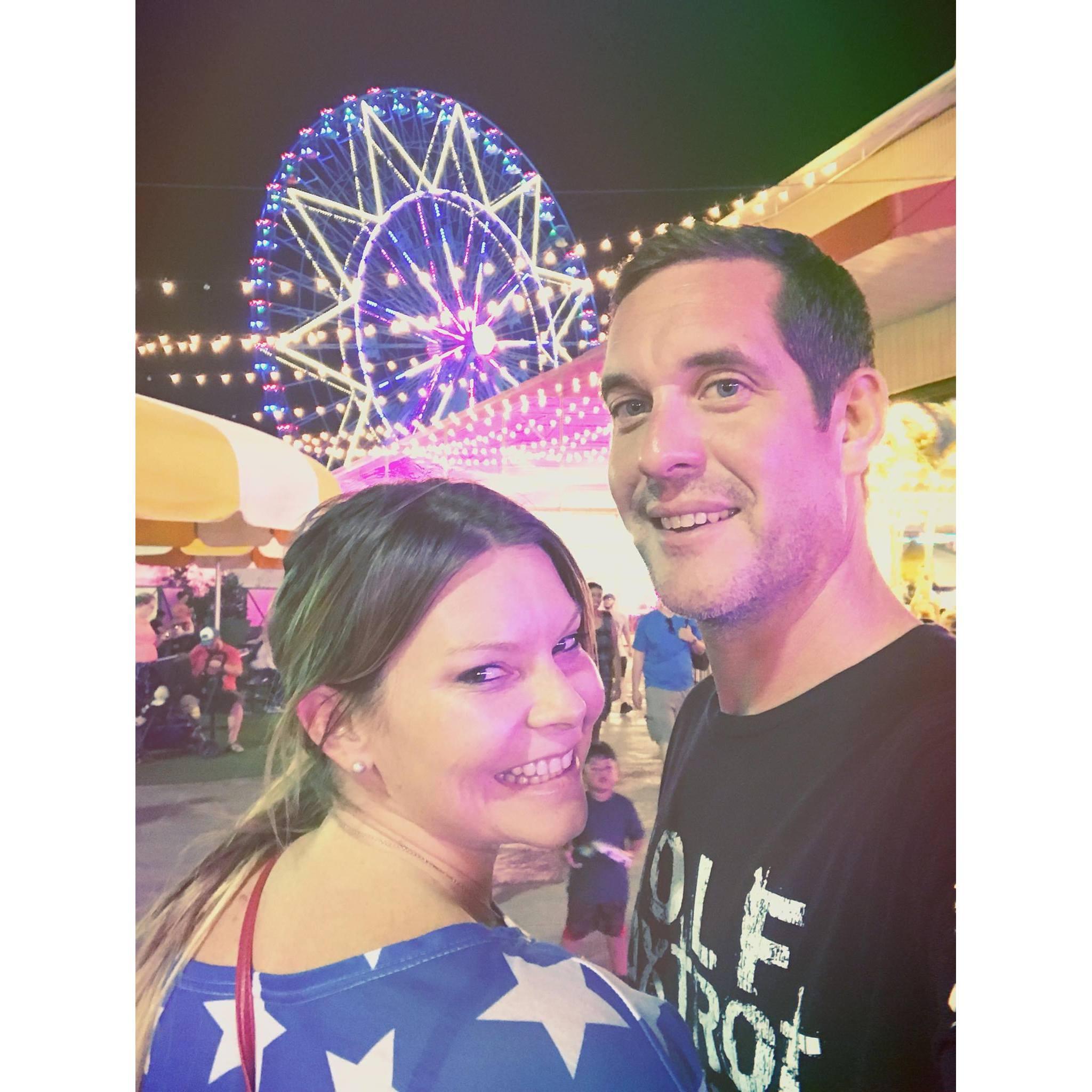 We share a love for the State Fair of Texas.