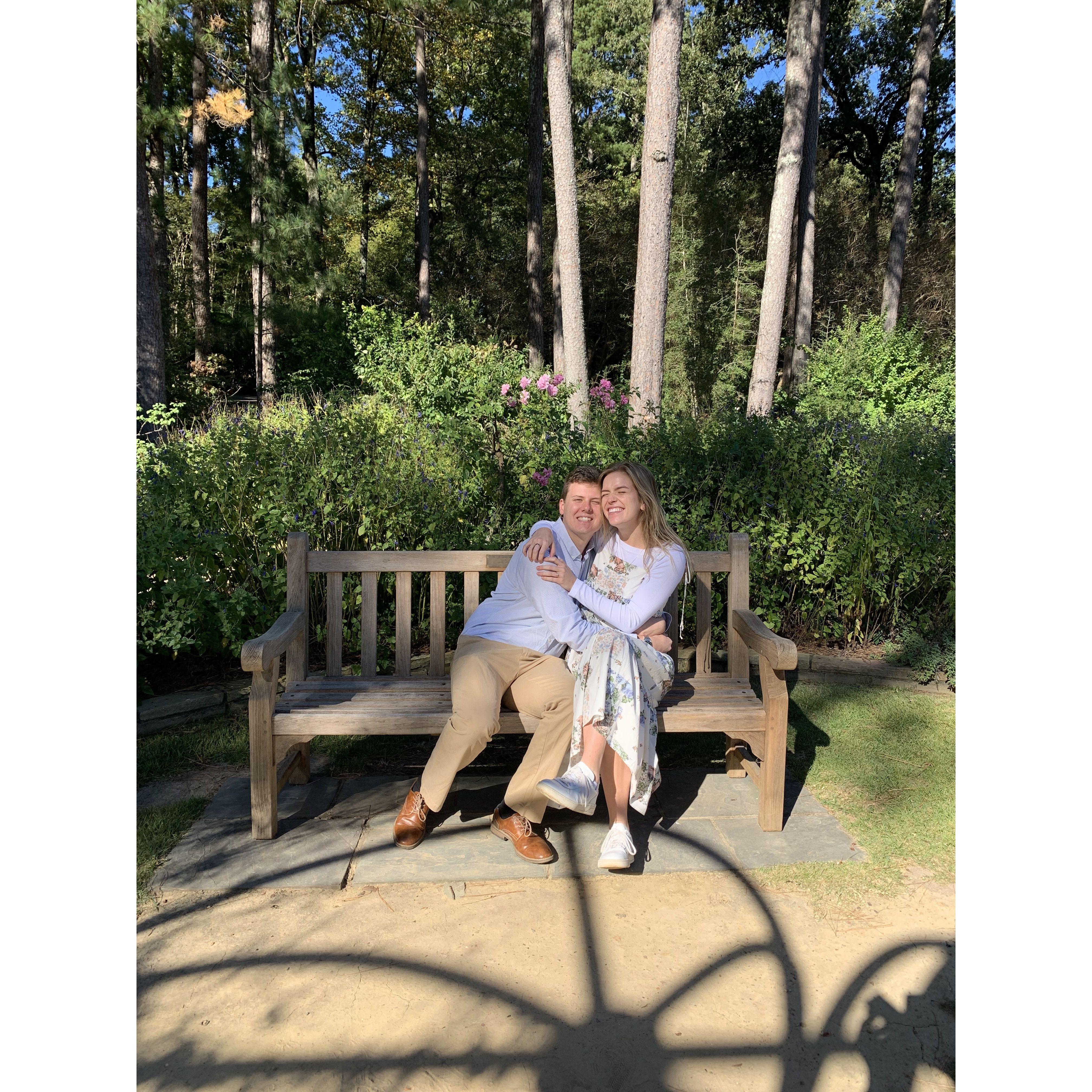 ENGAGED at the Botanical Gardens!!! October 2022