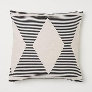 Patterned Cotton Cushion Cover