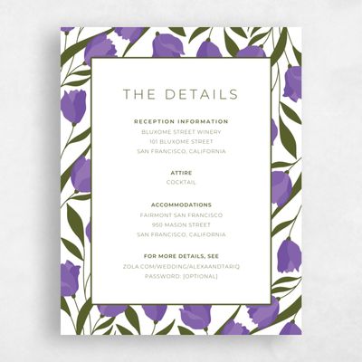 Purple Wedding Enclosure - Crofton