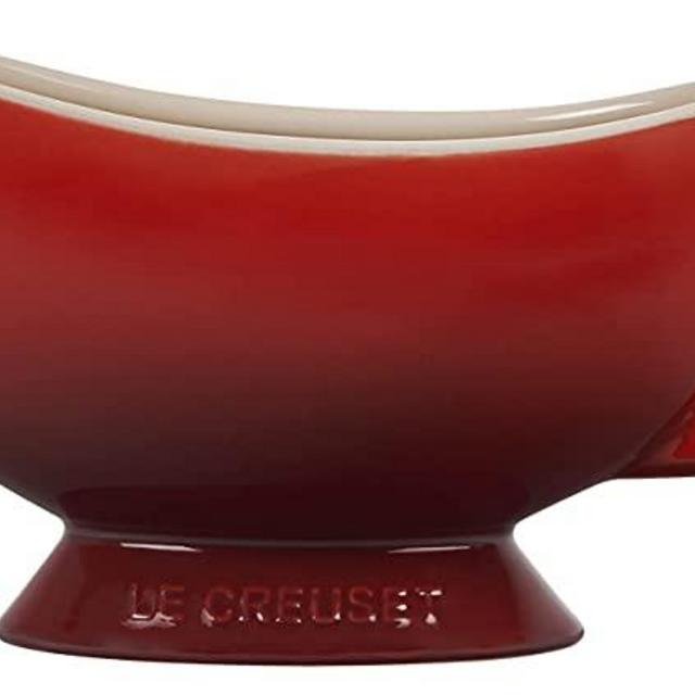 Le Creuset Gravy Boat, 16 oz, Cerise