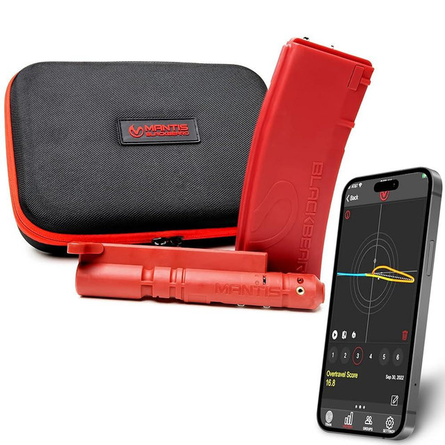 Mantis BlackbeardX | Dry Fire Laser Training System | Free App with Smart Analytics & Real-Time Feedback | Laser Target Practice at Home | Firearm Training System