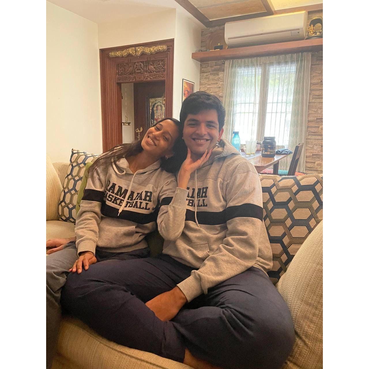 Final year at Ramaiah before Sharanya headed to grad school in Atlanta