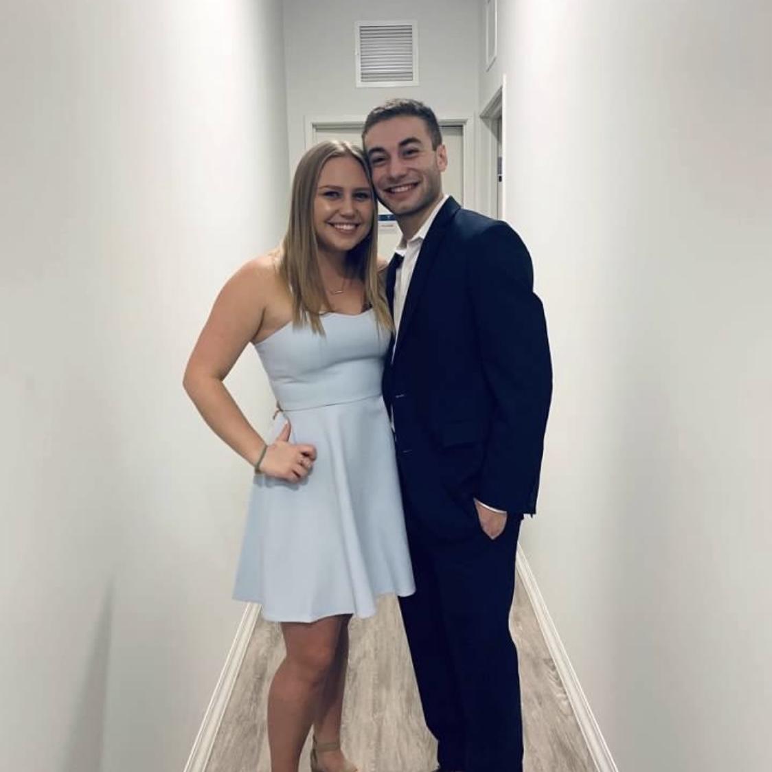 Our first date party together! - December 2019