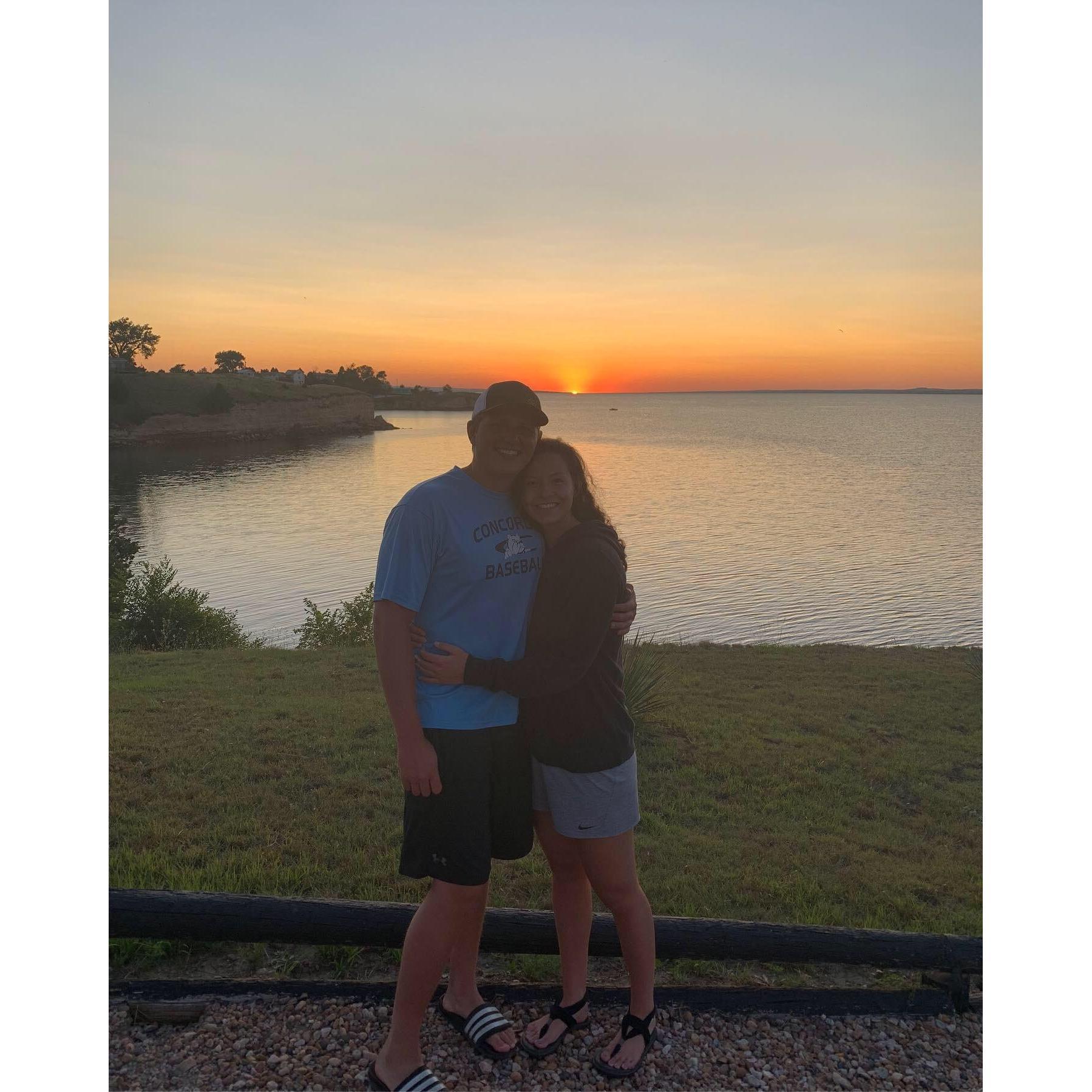 At Lake McConaughy in Ogallala Nebraska!