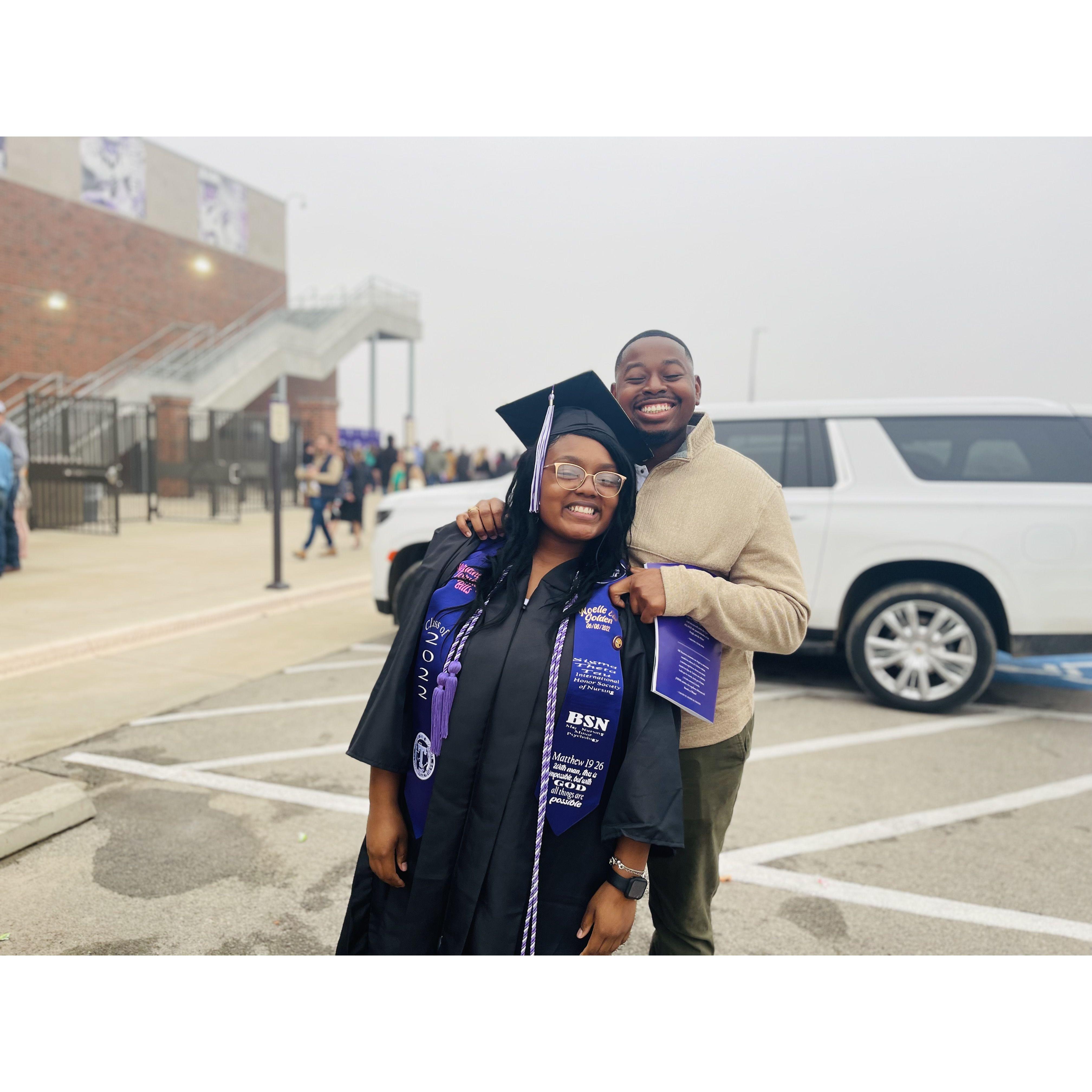 Kk's graduation, December 2022