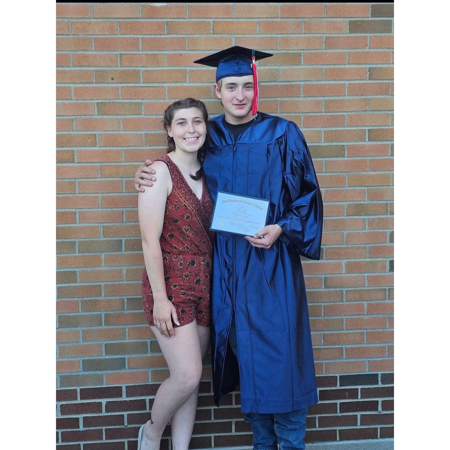Justin's Career Center Graduation