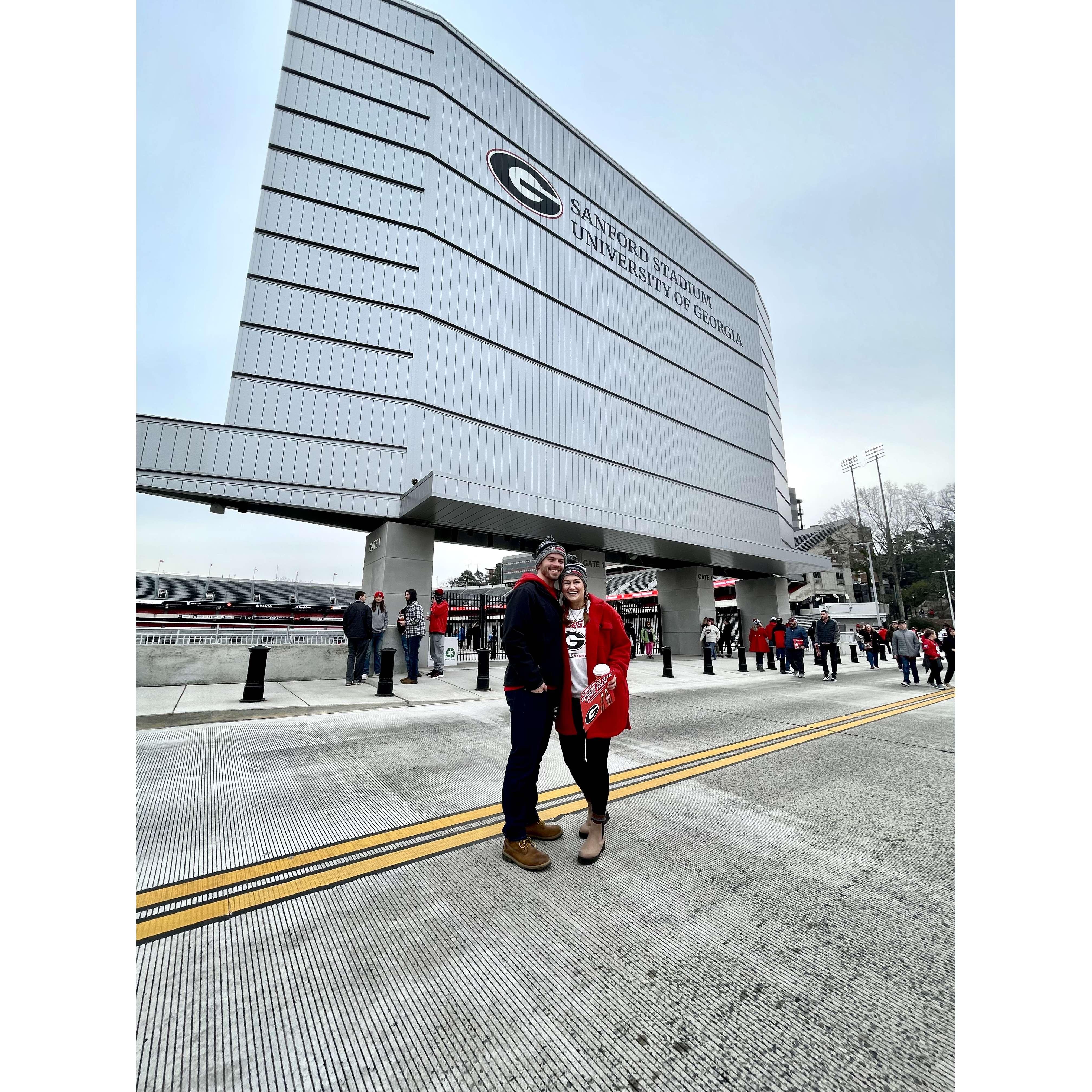 National Champs!!! January 2022 UGA Football Parade and Ceremony