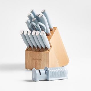 Ultimate 16-Piece Titanium Knife Block Set