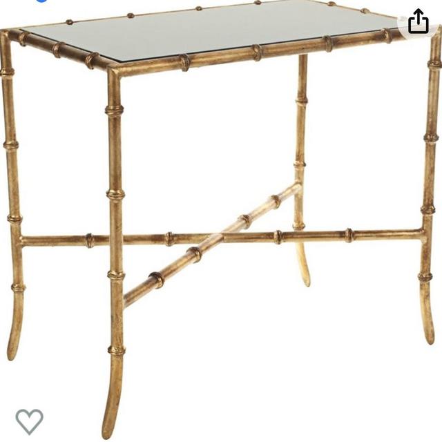 Safavieh Home Collection Margaret Brass and Iron End Table