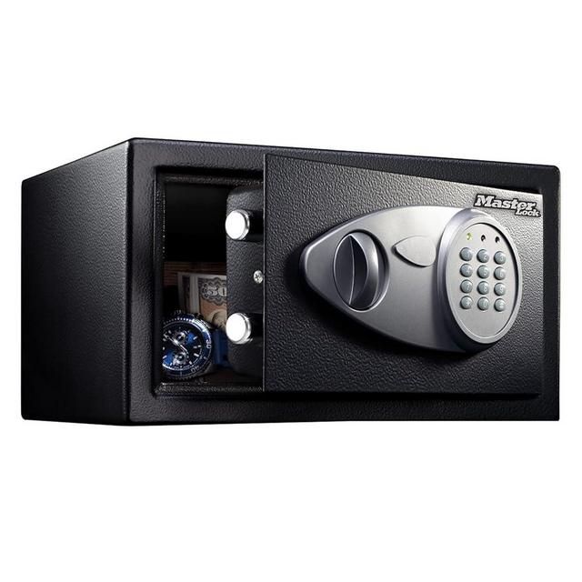 MASTER LOCK Security Safe [Medium - 11 Litre] [Digital Combination] - X041ML - Jewellery Safe, Money Safe and More