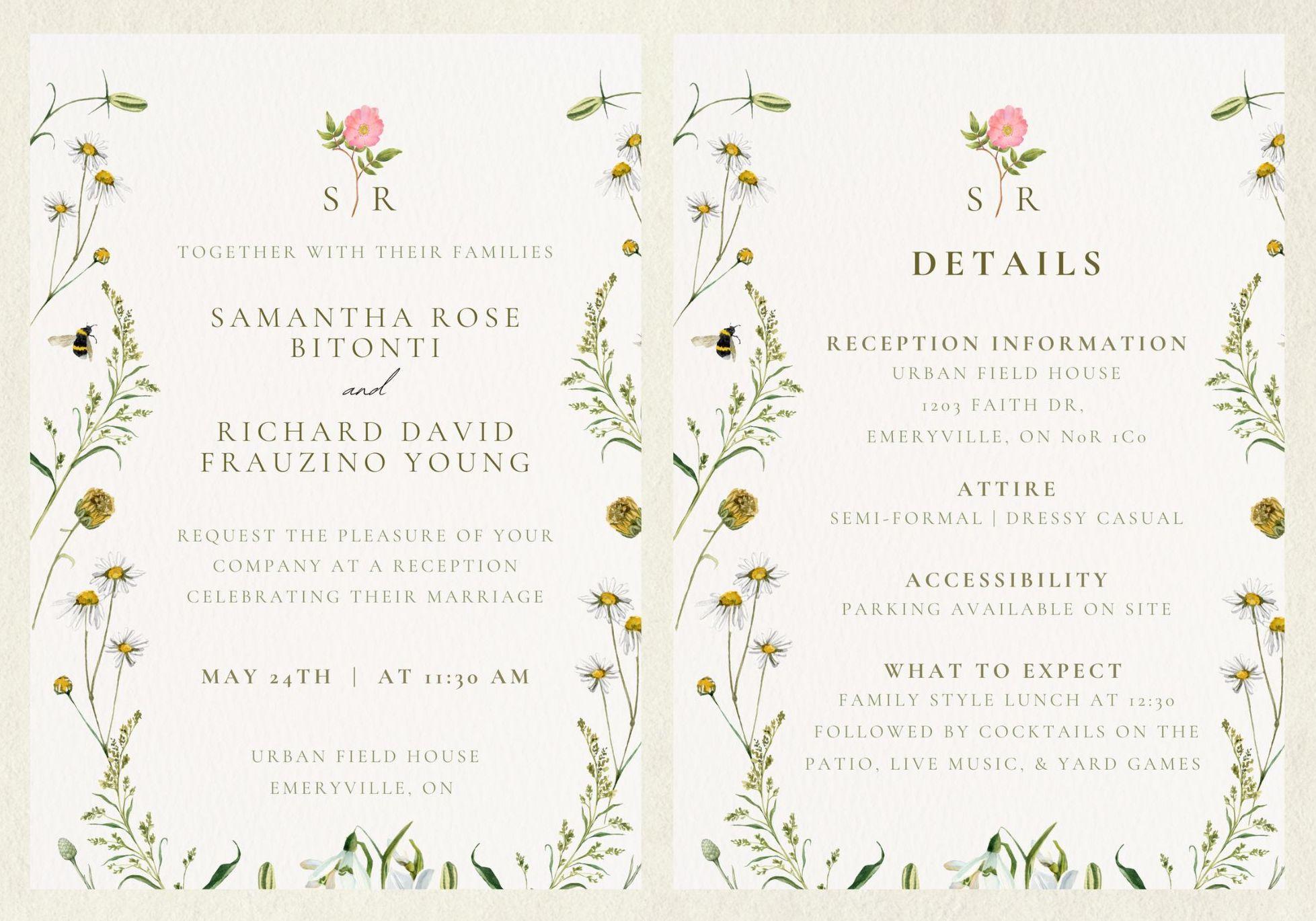 The Wedding Website of Richard Young and Samantha Bitonti