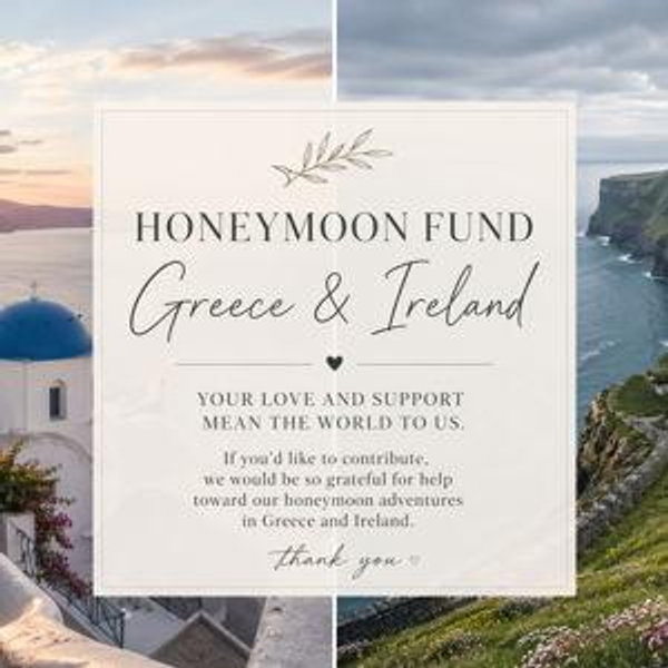 Our Honeymoon Fund
