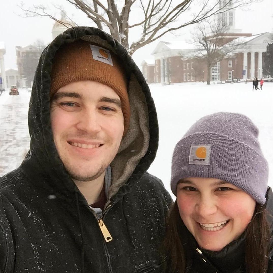 Snow storm at CNU 2017