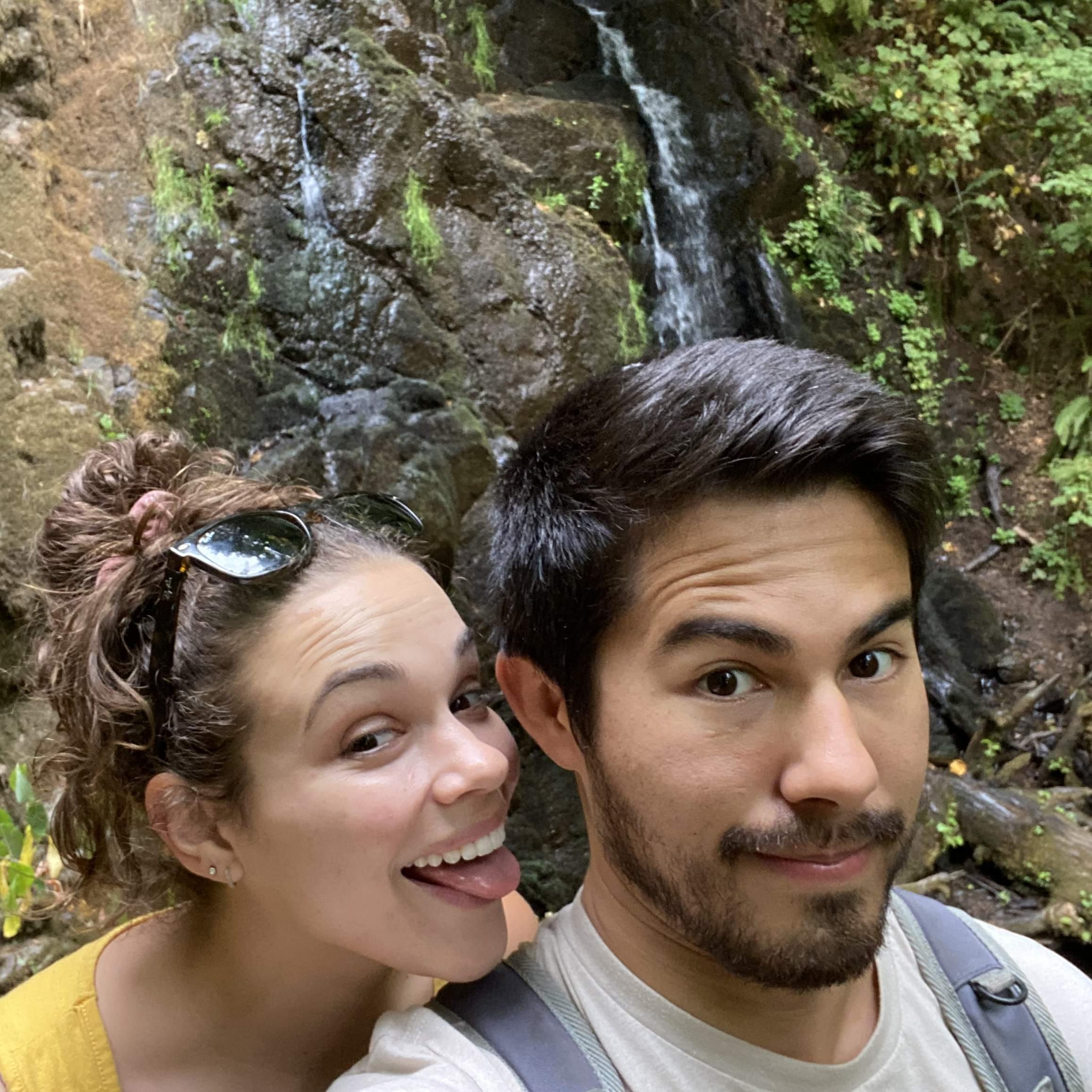 Hiking in the Pacific Northwest on a road trip through Oregon in September 2021