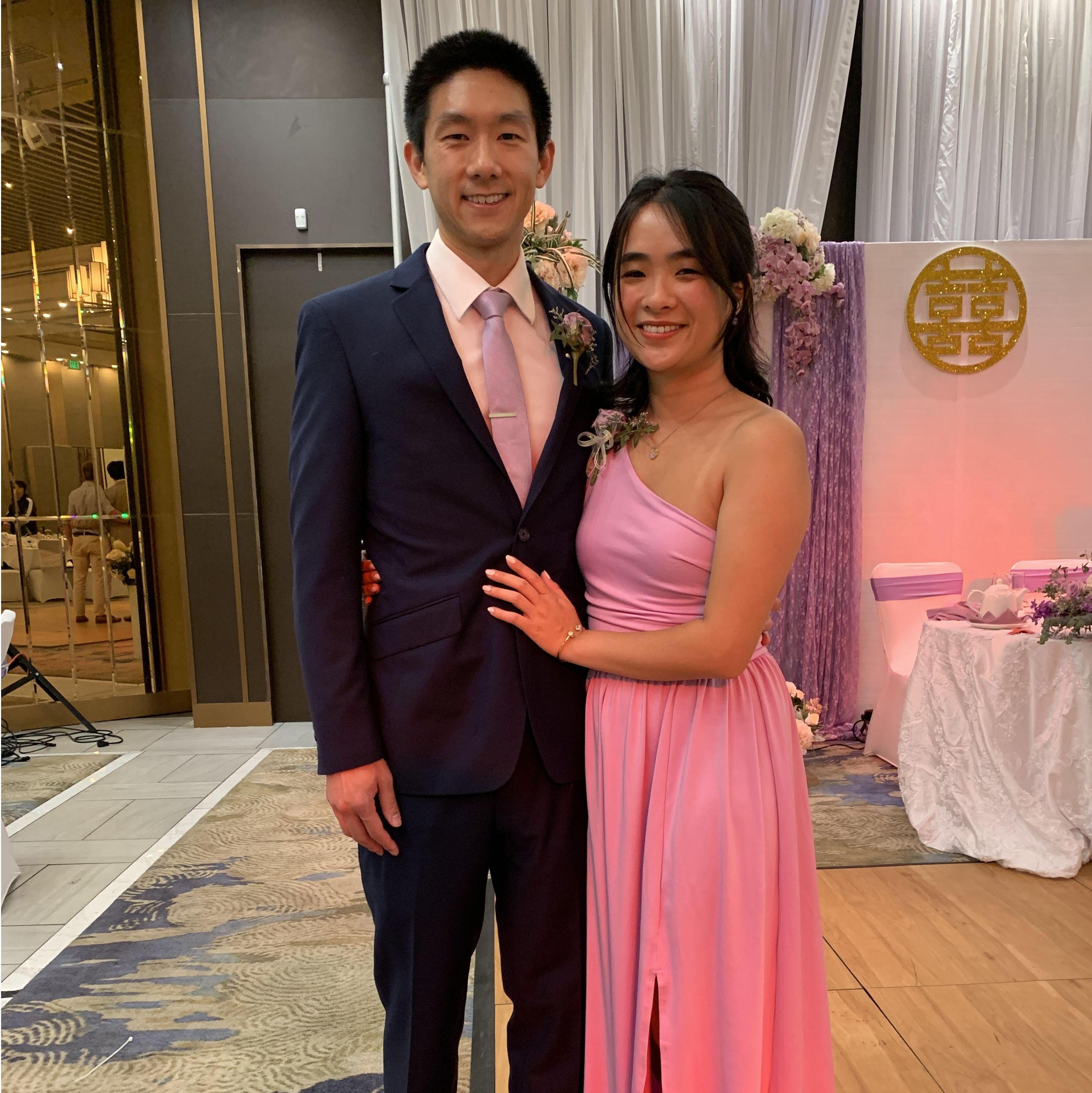 October 2023- Celebrating Jamie & Jason at their wedding!