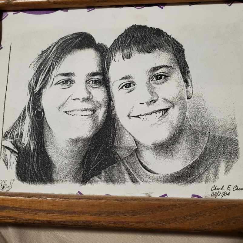 Brad and his mom