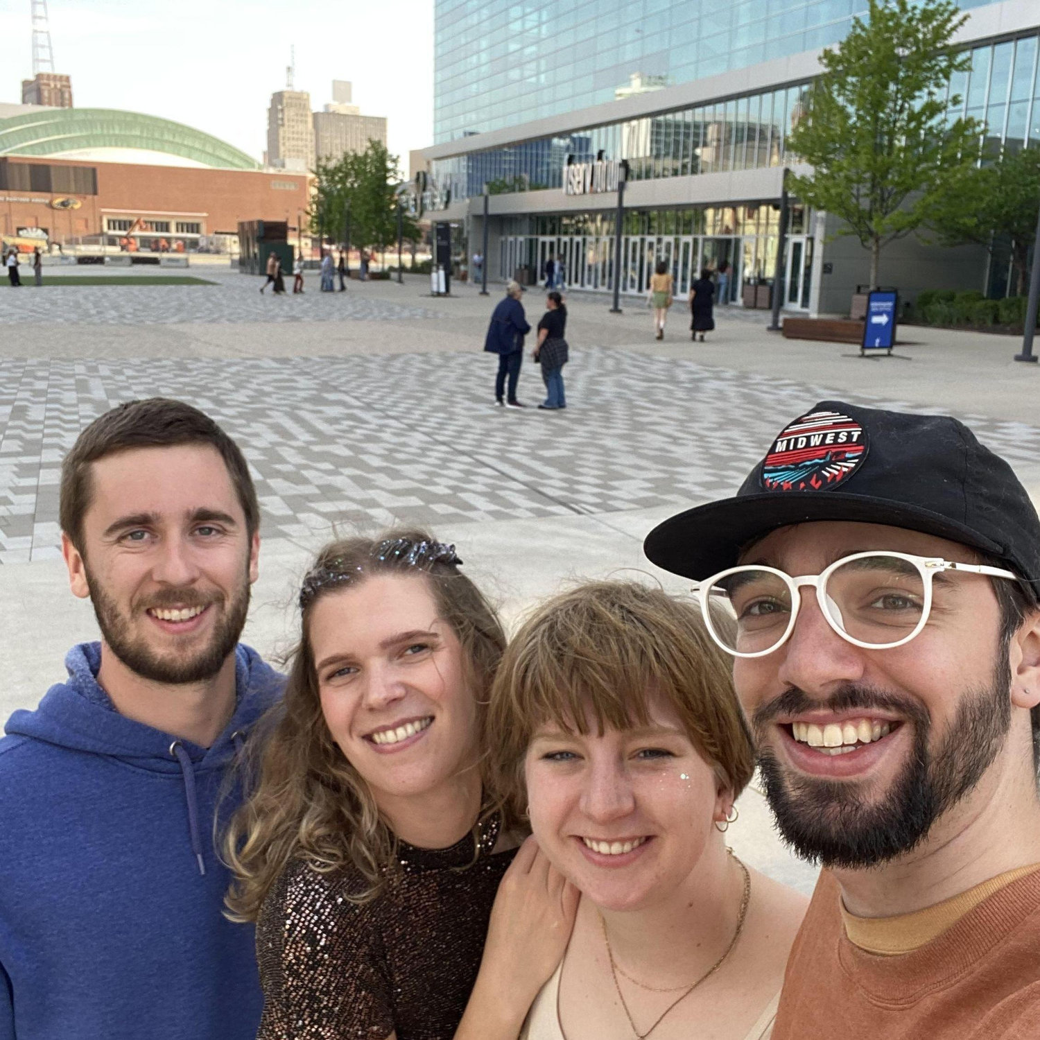 Greta van Fleet with Greta & Nathan Bergeron, May 2024