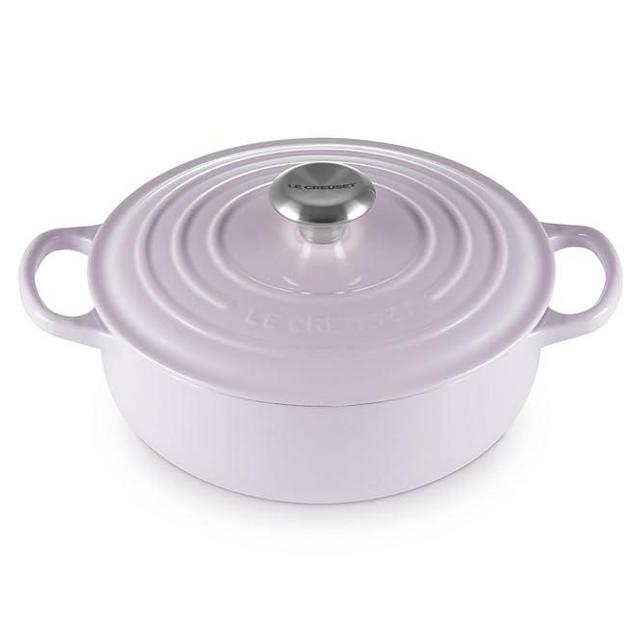 Le Creuset Enameled Cast Iron Signature Round Sauteuse, 3.5qt., Shallot