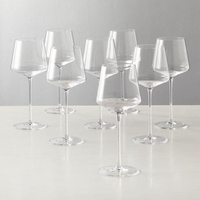 Muse Red Wine Glasses - Set of 8 | CB2
