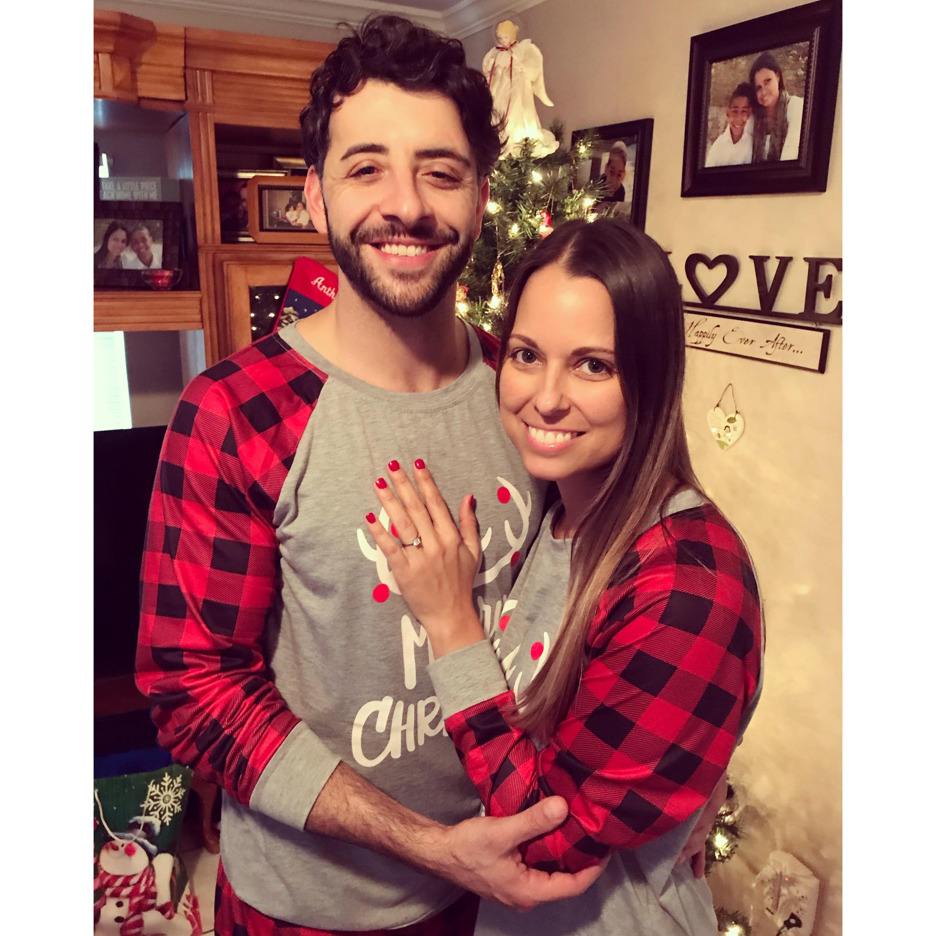 He asked and of course I said "YES"