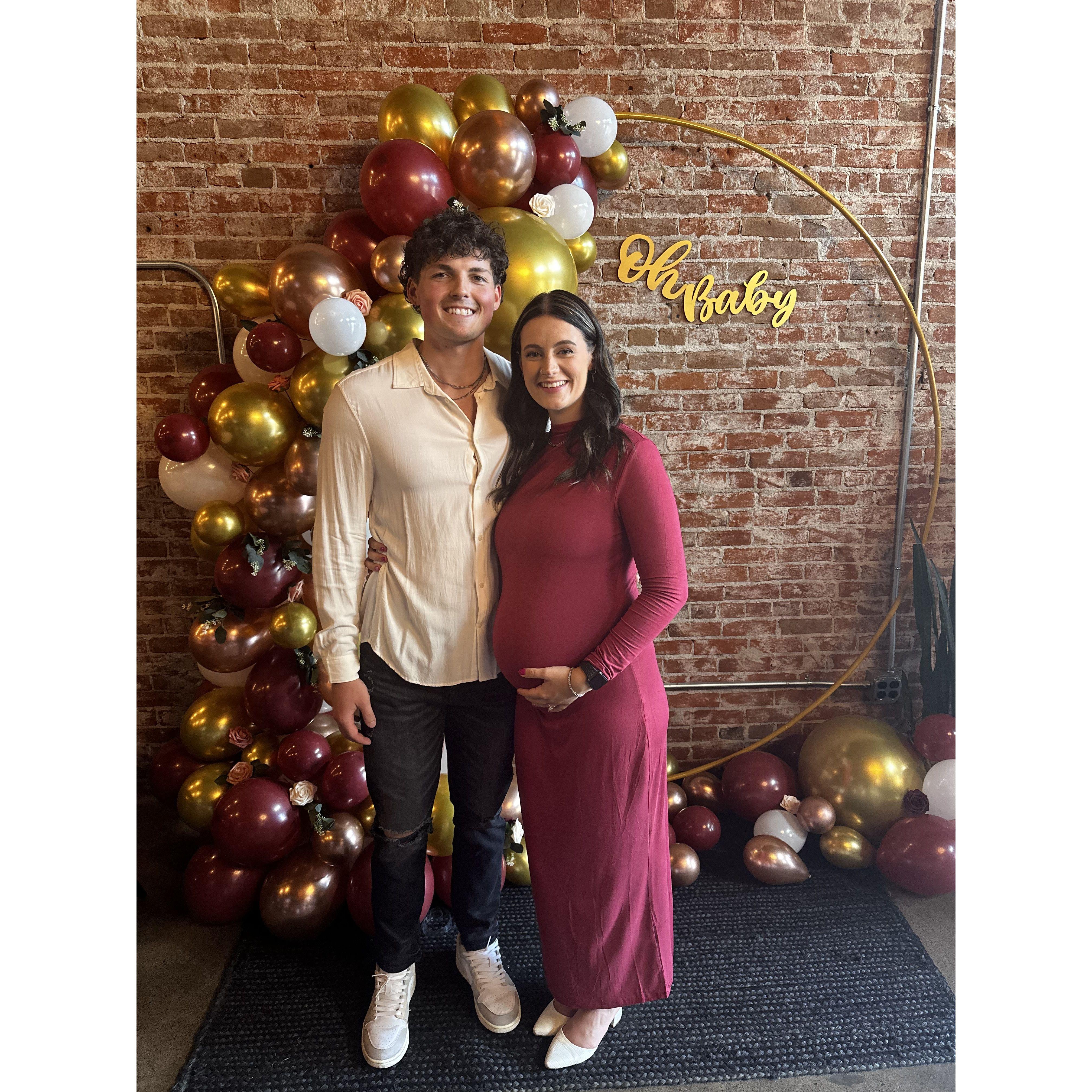 Alexis and Masons baby shower.
