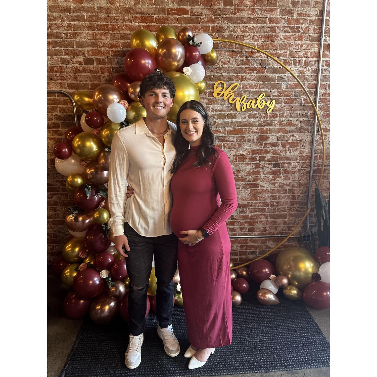 Alexis and Masons baby shower.