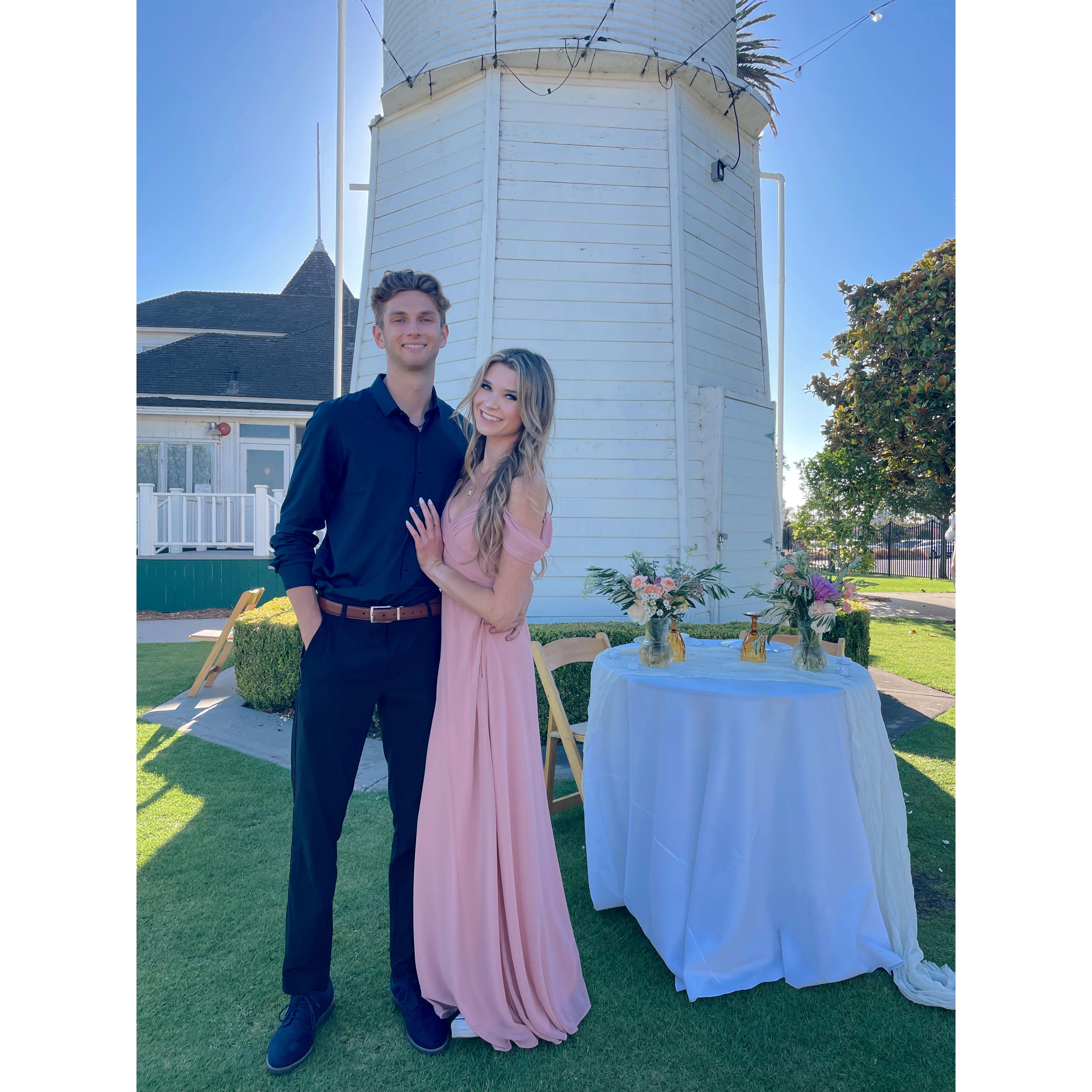 Celebrating the Jensen wedding together!