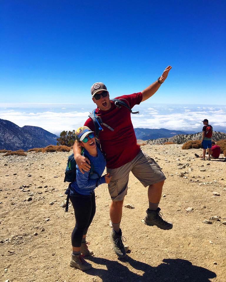 On top of Mt. Baldy