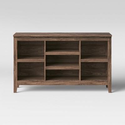 32" Carson Horizontal Bookcase Walnut Brown - Threshold&#153;