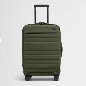 Softside Bigger Carry-On in Olive Green