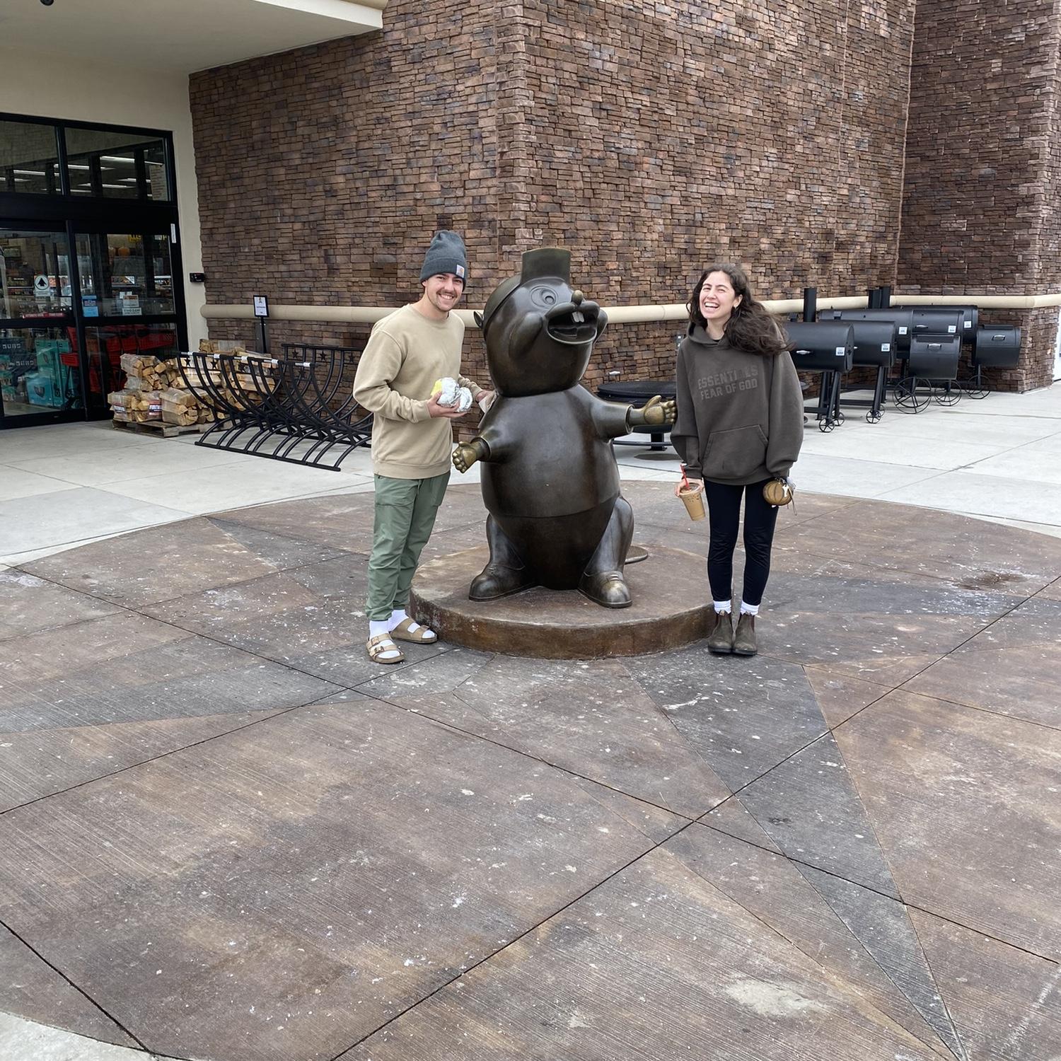 Jonah’s southern initiation. BUCCEES!!