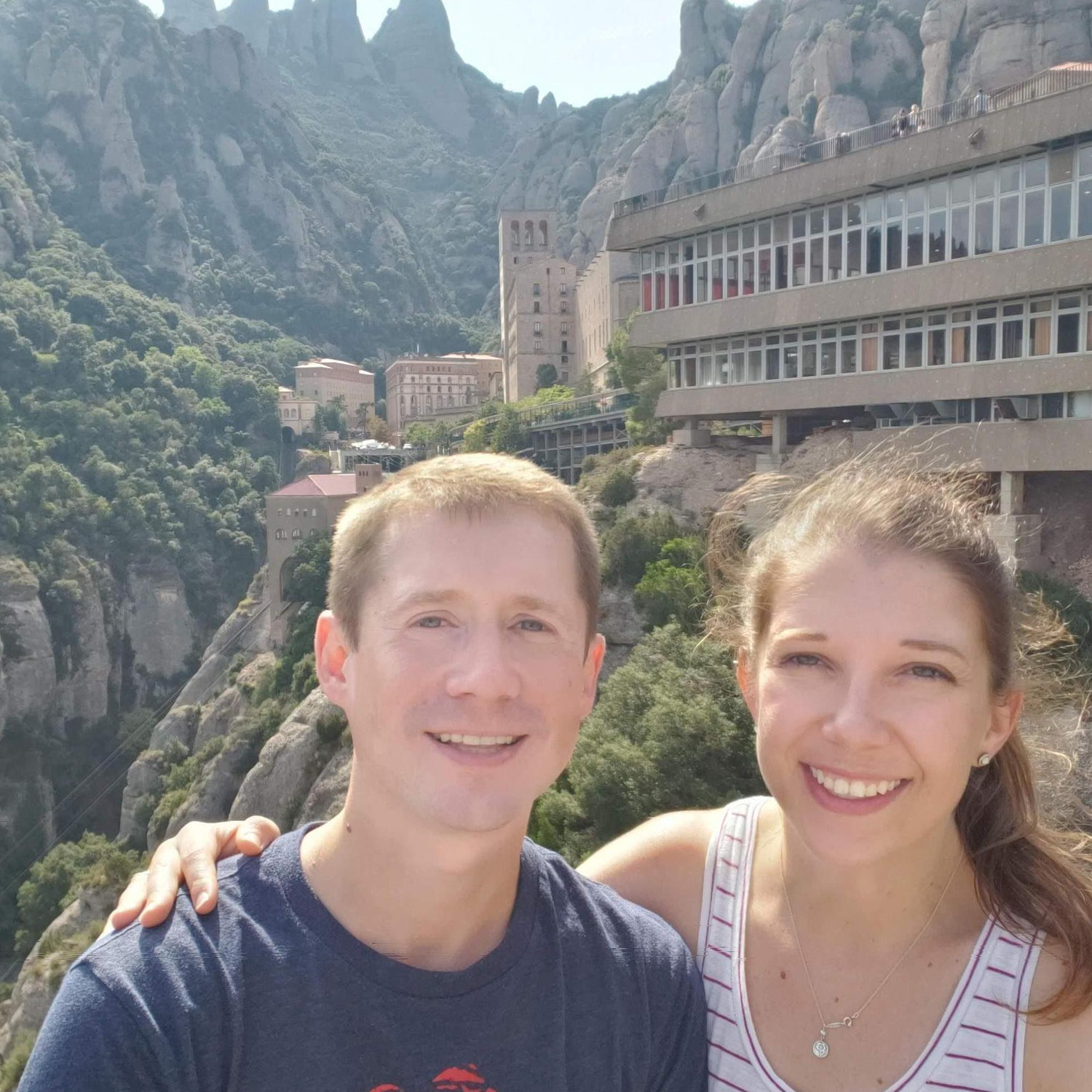 Exploring Montserrat, Spain!