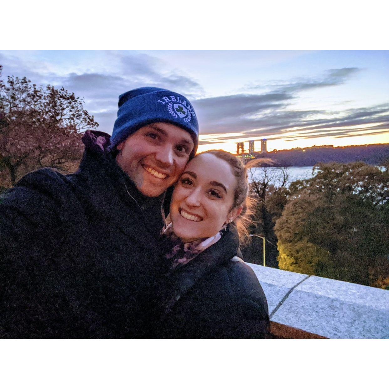 NYC - November 2019 - Our first selfie!