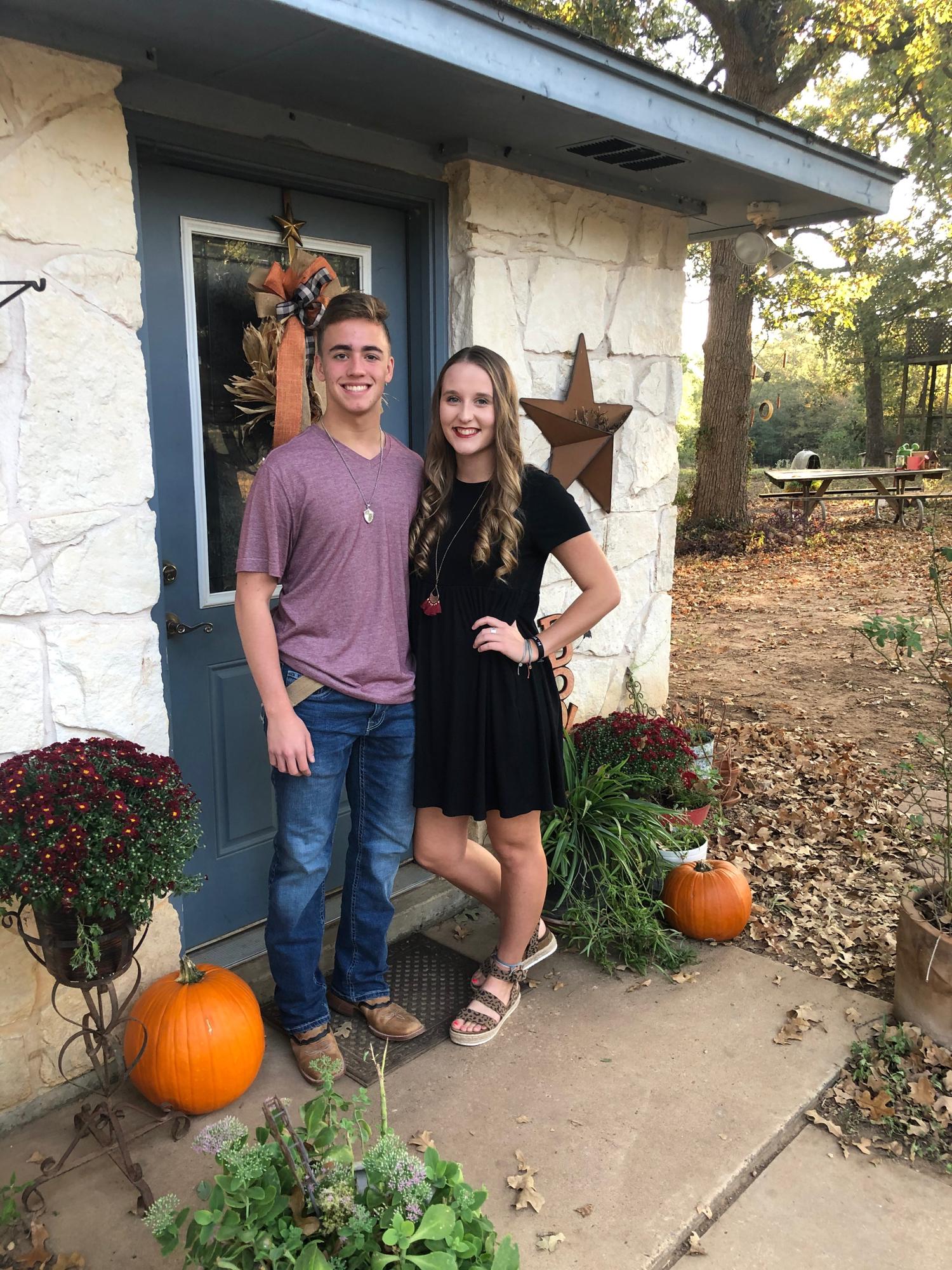 Brandt's first trip to Texas in October 2020 after we started dating. We carved pumpkins with the Coxes, went to Houston for church with the Springers, and spent some time with Brandt's family too!