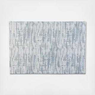 Brushed Printed Placemat, Set of 6