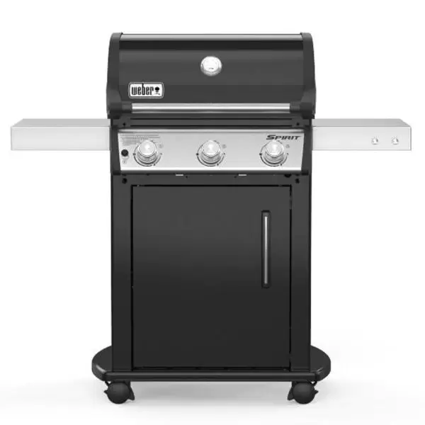 Spirit E-315 3-Burner Liquid Propane Gas Grill in Black