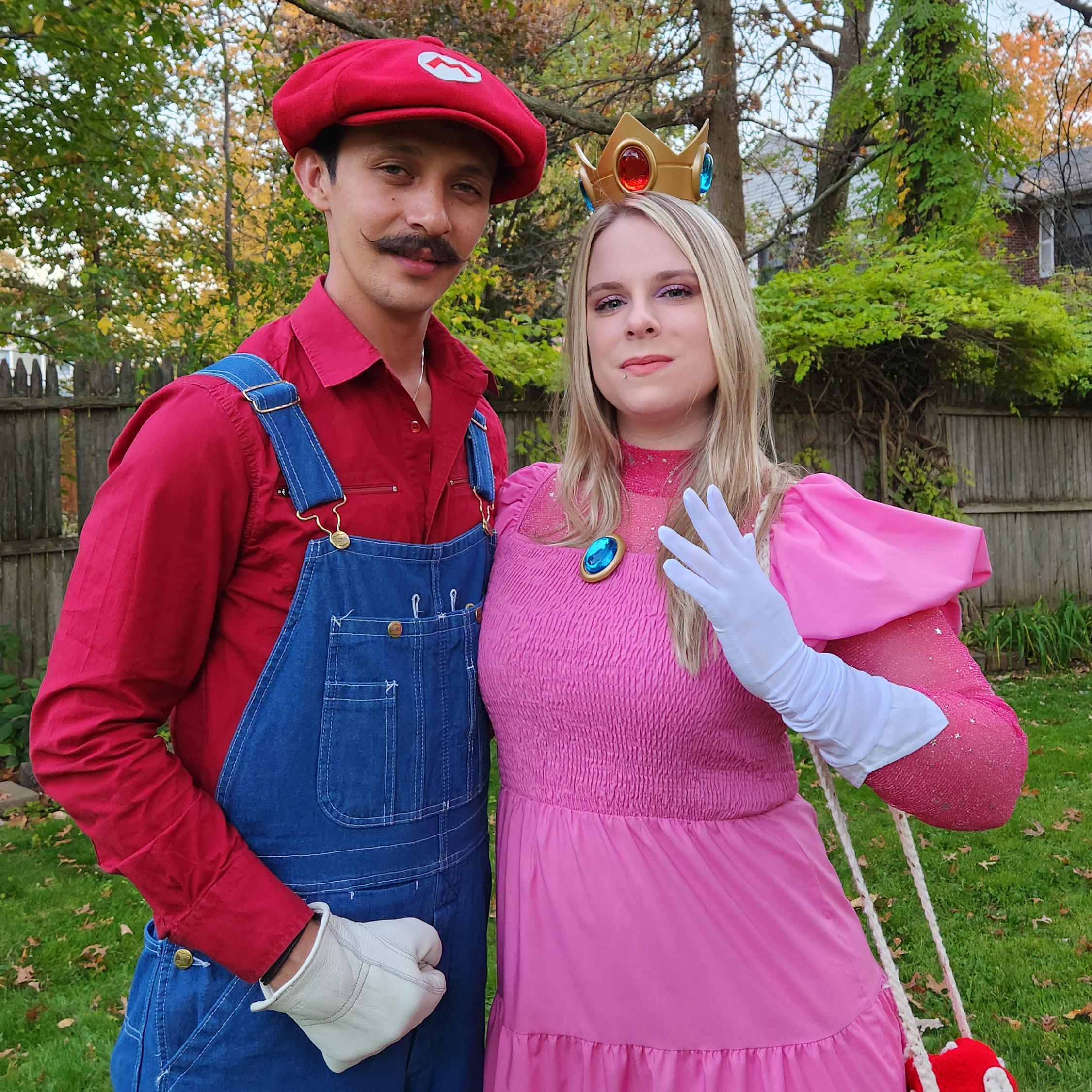 Mario and Princess Peach, Halloween 2023.