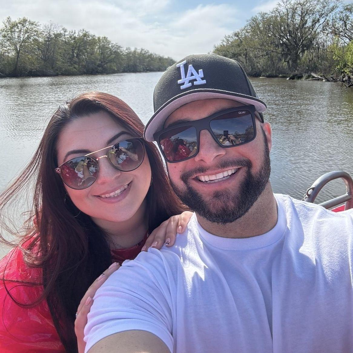 New Orleans gator boat tour!