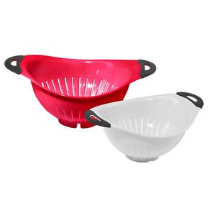 Oggi™ 2-Piece Colander Set in Red /White
