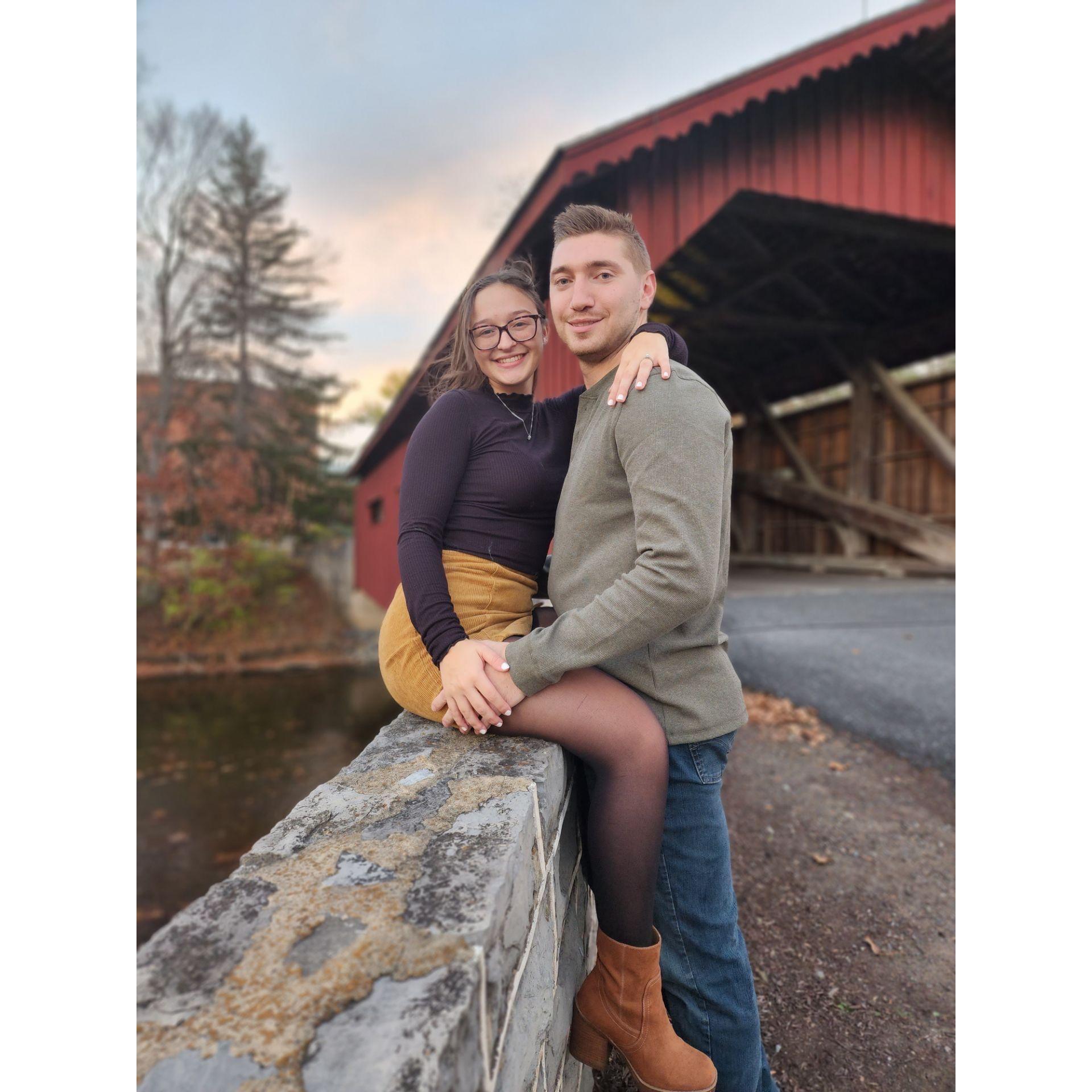 Our engagement shoot! Fall 2022