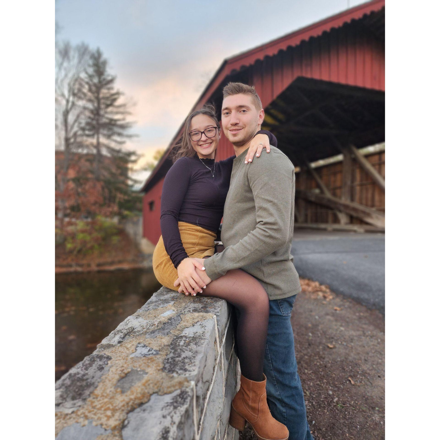 Our engagement shoot! Fall 2022