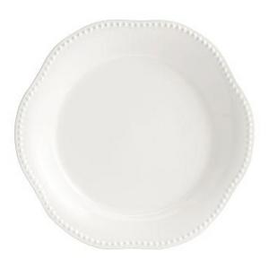 Emma Serving Platter, Round - White