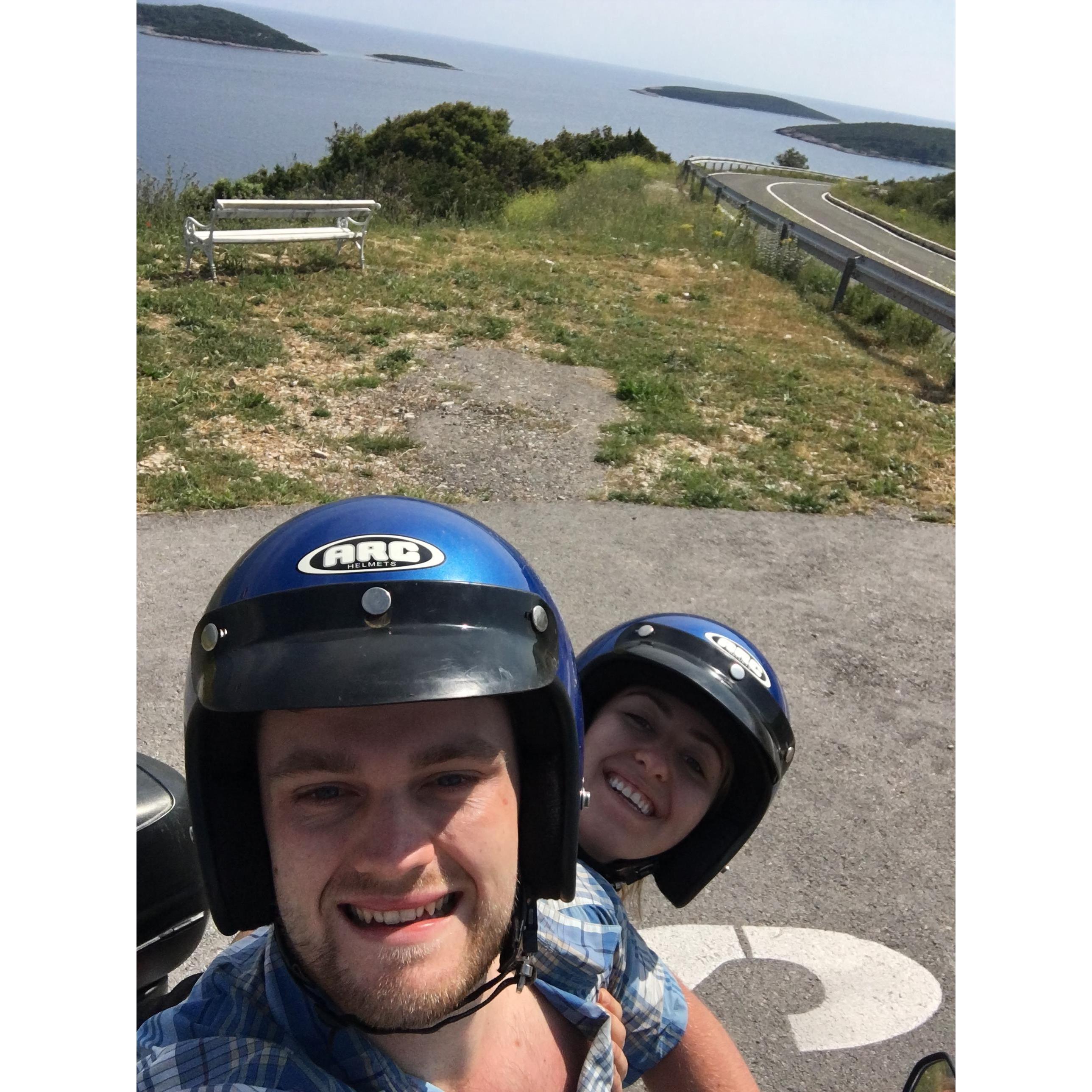 Vespa'ing around the Islands in Croatia, Vis, 2018