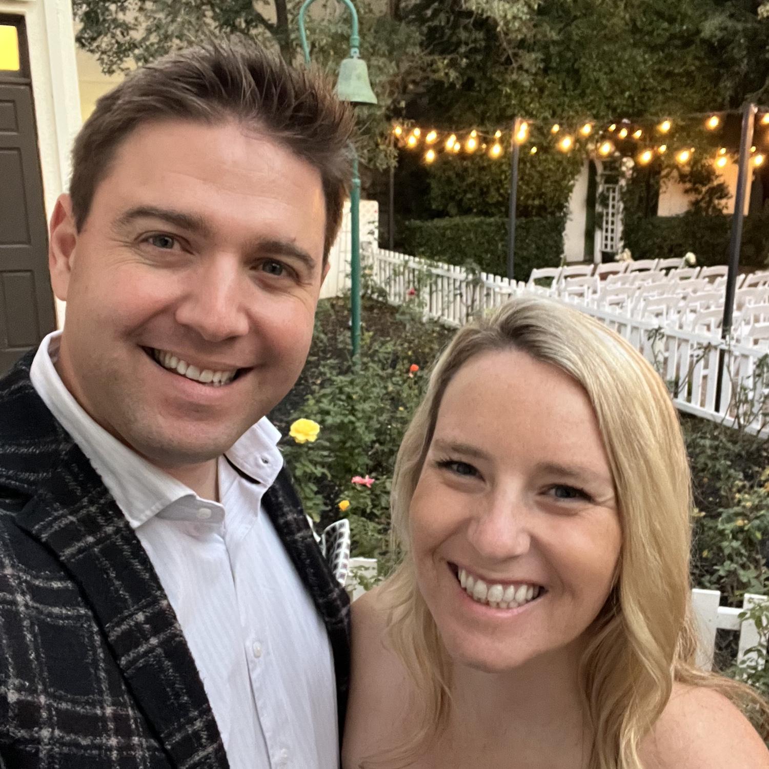 One of our friends wedding in Orange, CA