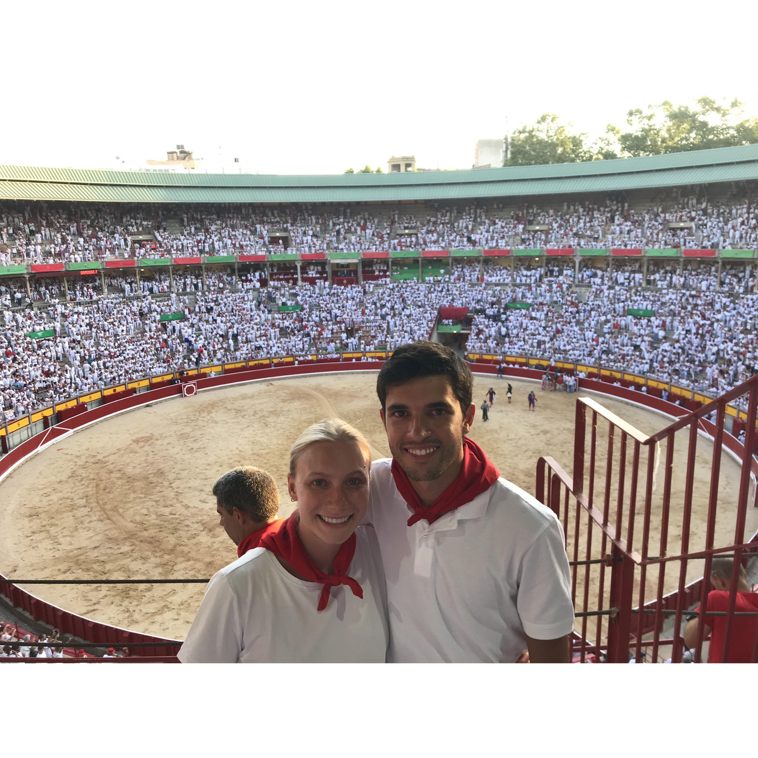 Running of the Bulls in Pamplona!