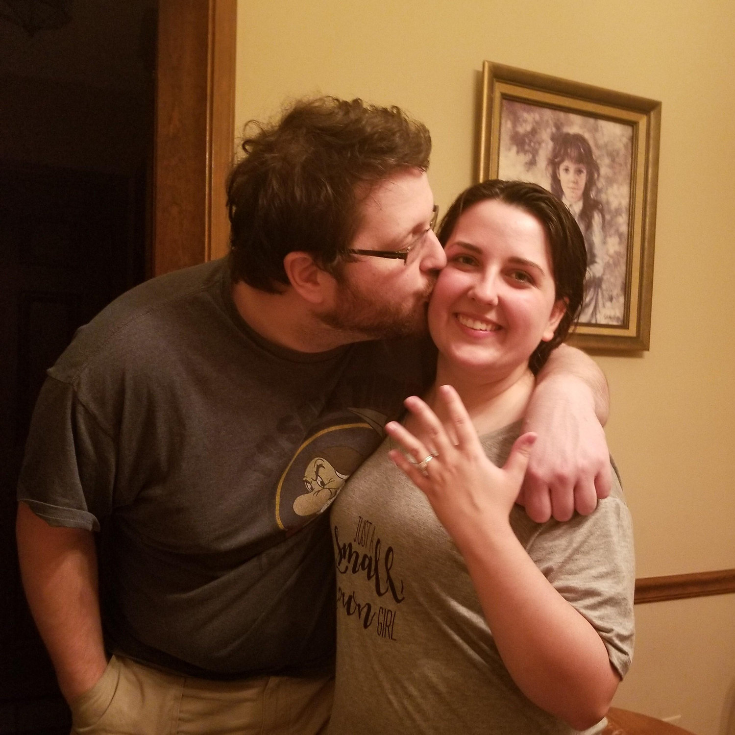 The day we got engaged