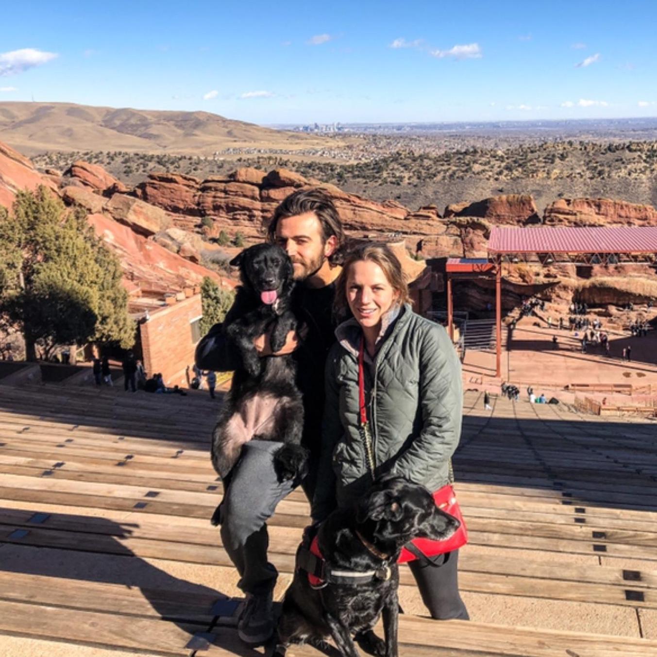 Andrew & Karen & Doggies!