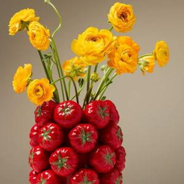 Tomato Garden Vase